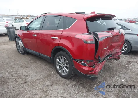 2016 Toyota Rav4 Limited z USA, uszkodzony, nr VIN 2T3DFREVXGW477162